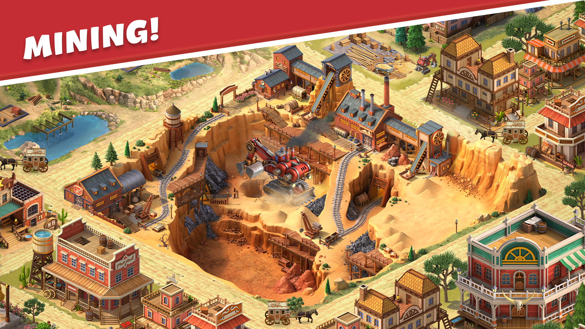 Wild West City: Building Sim — screenshot 4