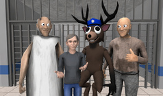 Schoolboy and Granny 3: Prison Break