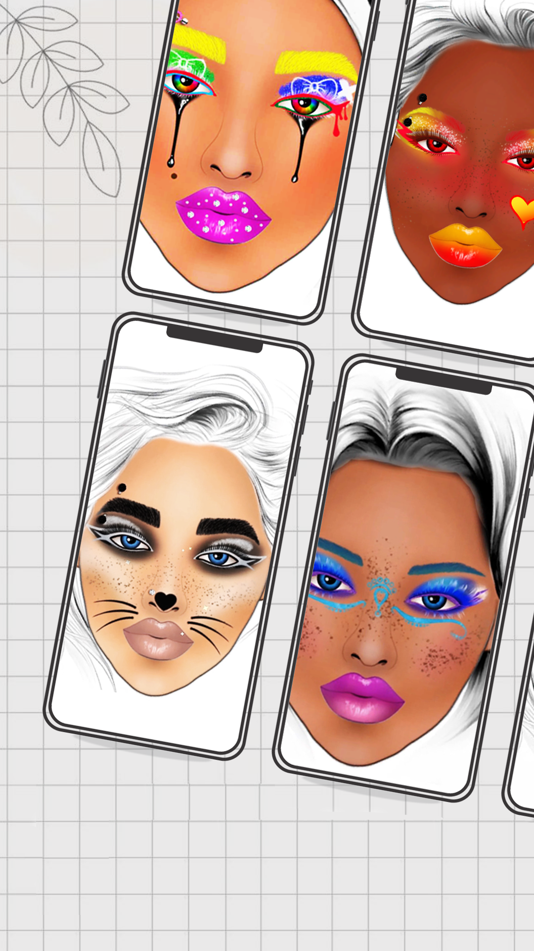 Face Chart - Makeup Guru screenshot 3