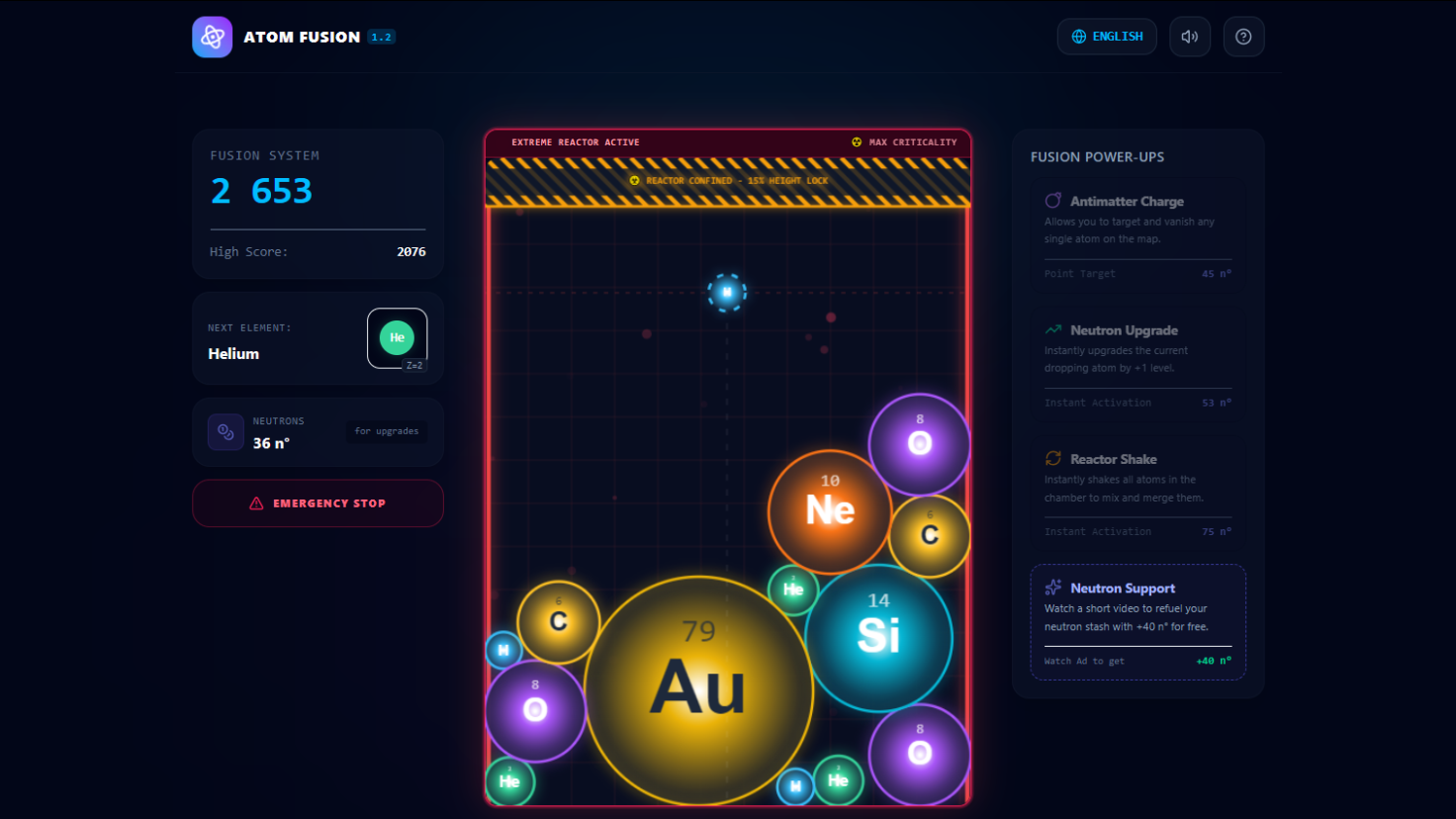 Atom Fusion — screenshot 2