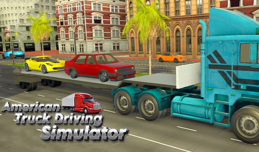 American Truck Driving Simulator  loading=