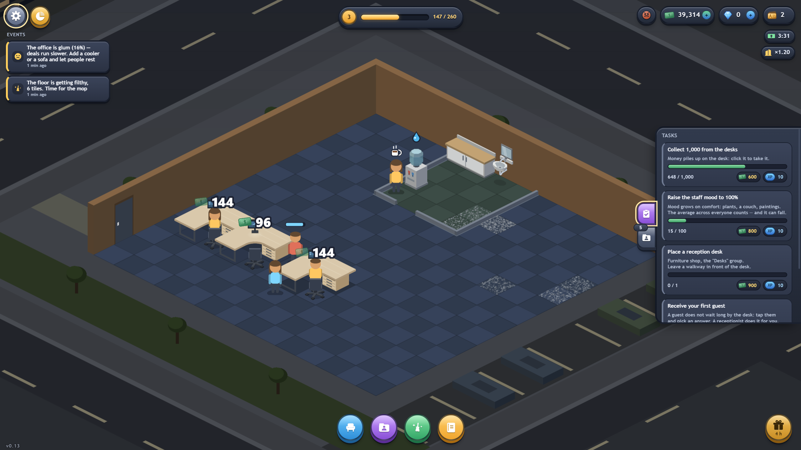 Office: Company Tycoon — screenshot 1