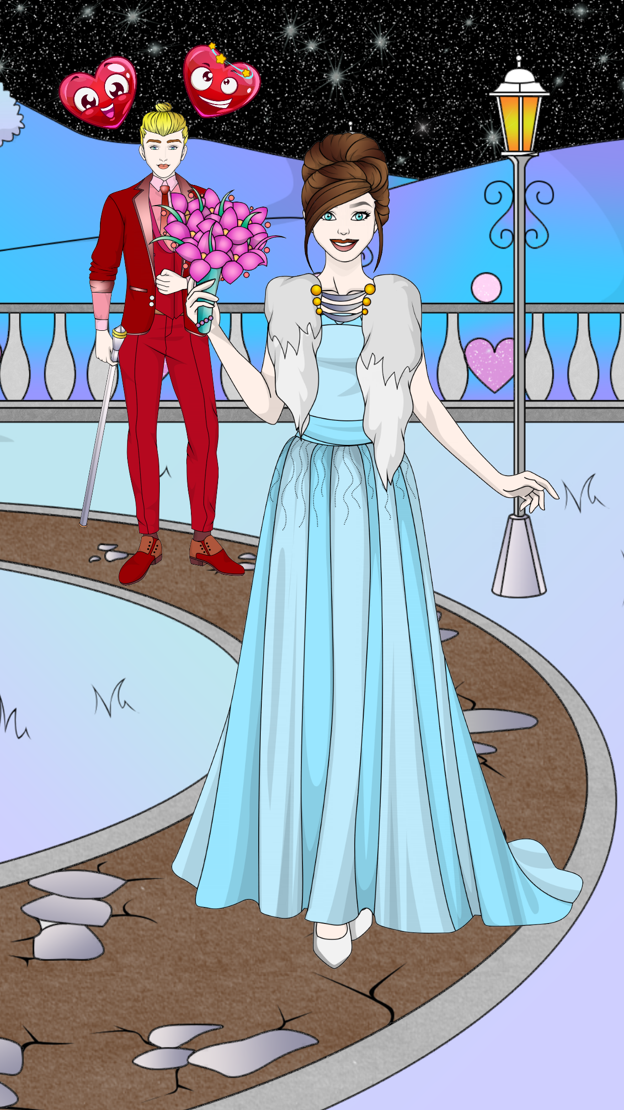 Wedding Coloring Dress Up screenshot 12