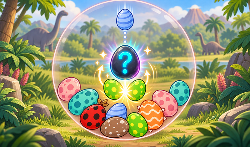 Merge Dino Eggs game cover