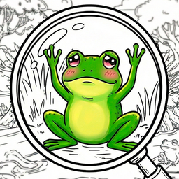 Найди Лягушку - Поиск Предметов