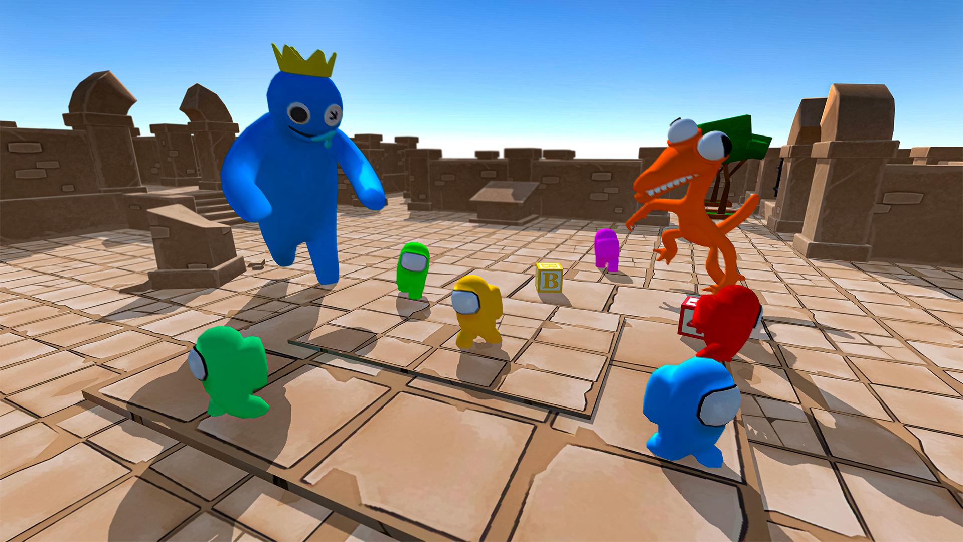 Rainbow friends among us screenshot