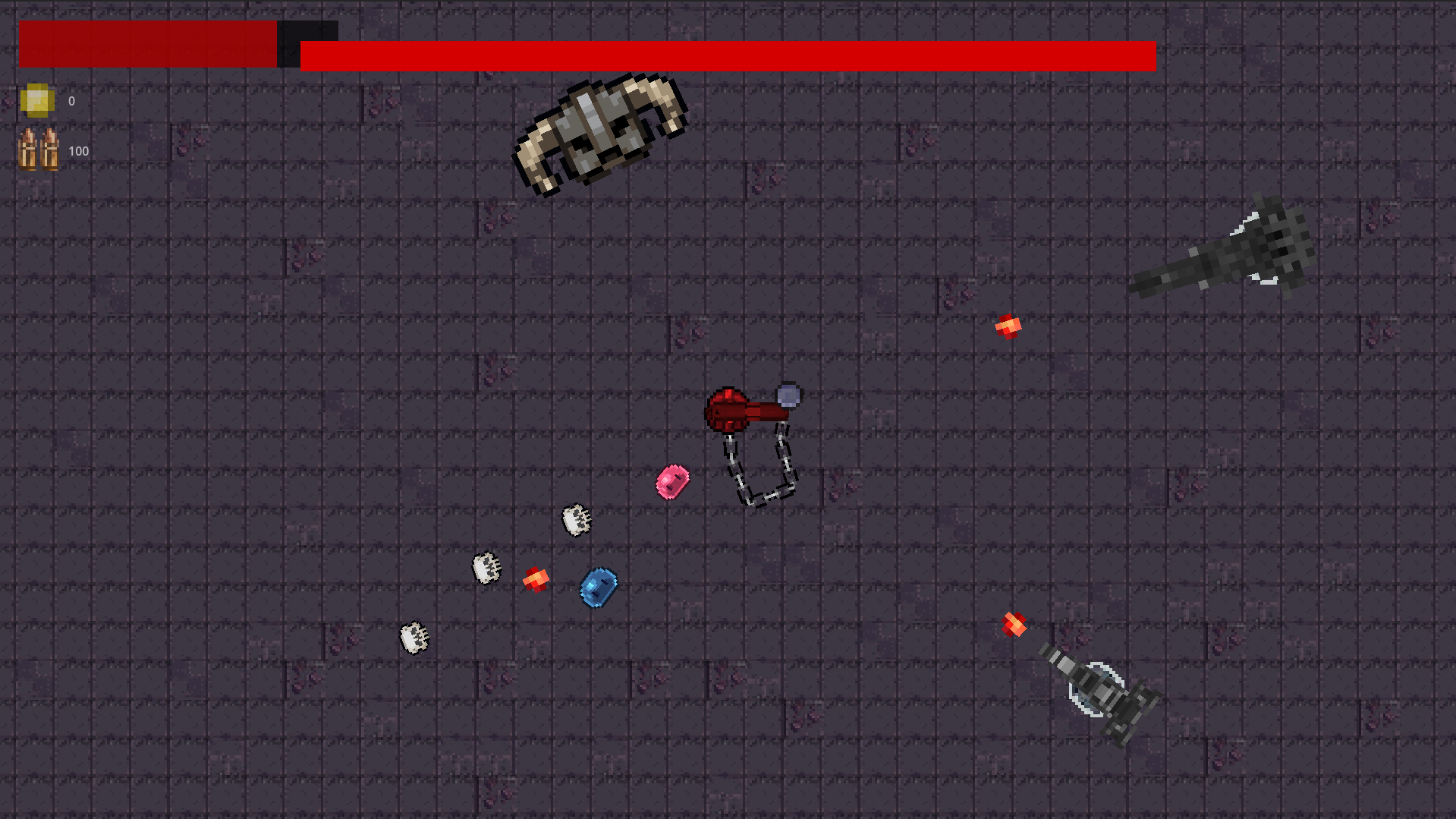 Привязанный к цепи: Пиксельный побег — screenshot 3