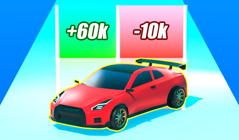 Cool Cars Run 3D game cover
