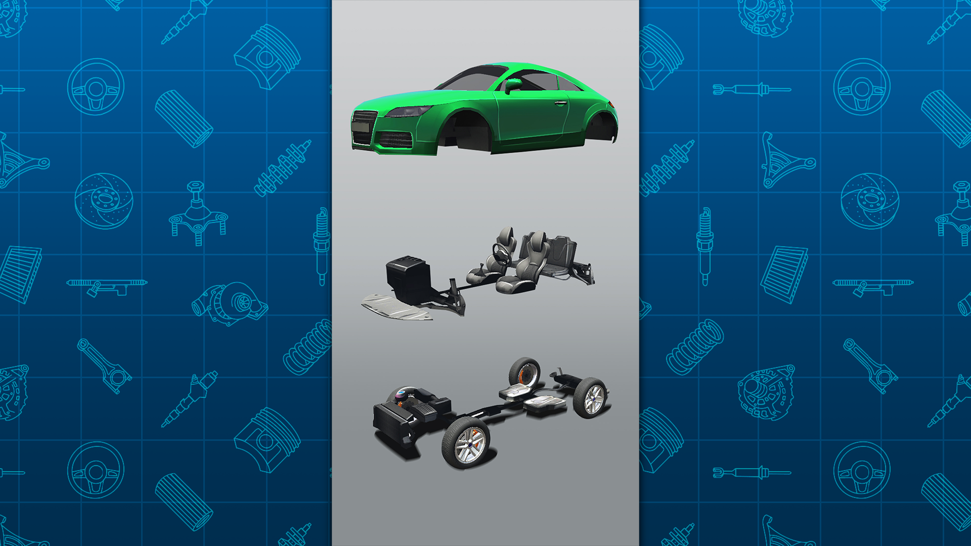Dream Car: Assemble by Detail screenshot