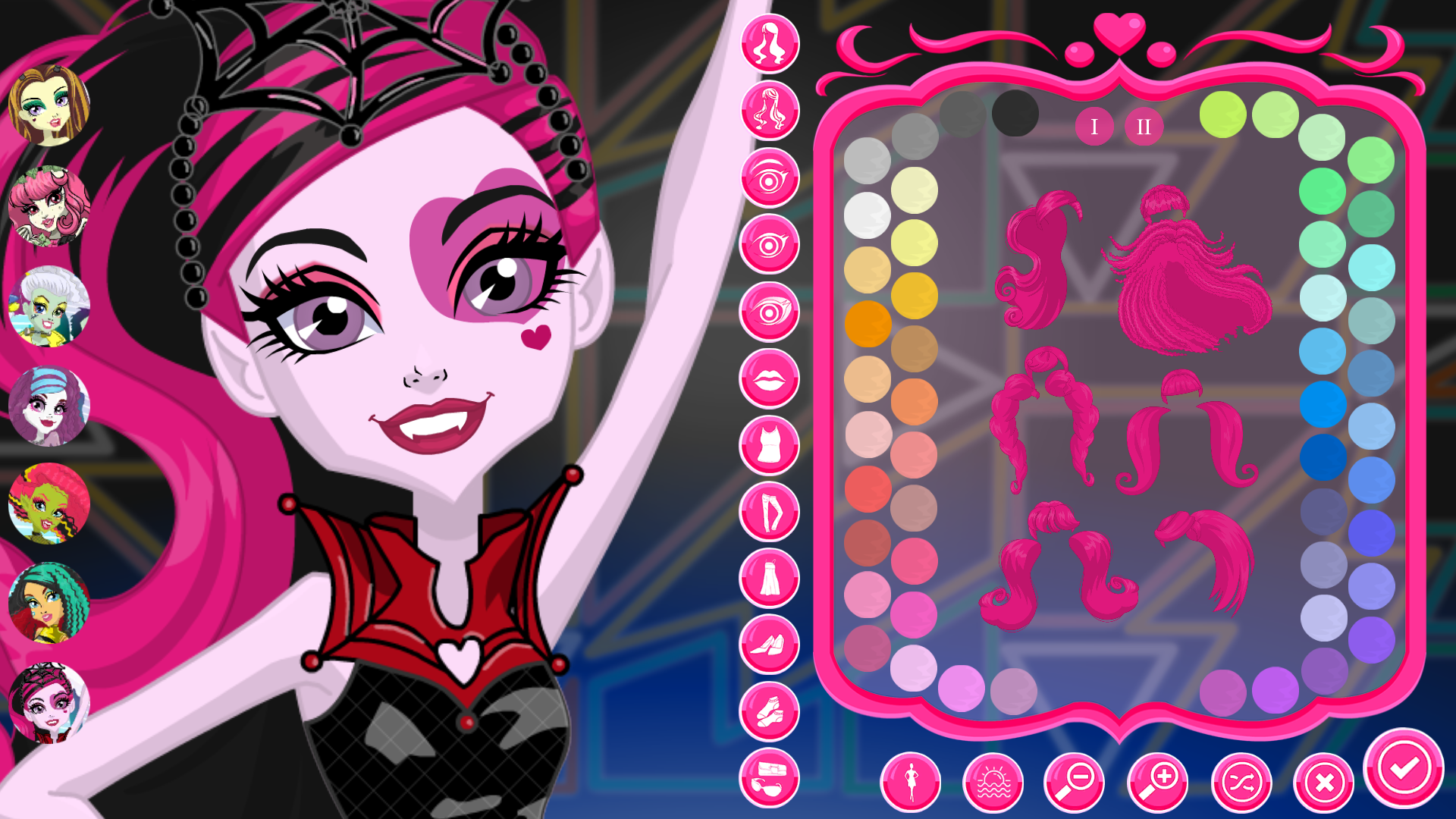 Dolls Monsters Dress Up screenshot