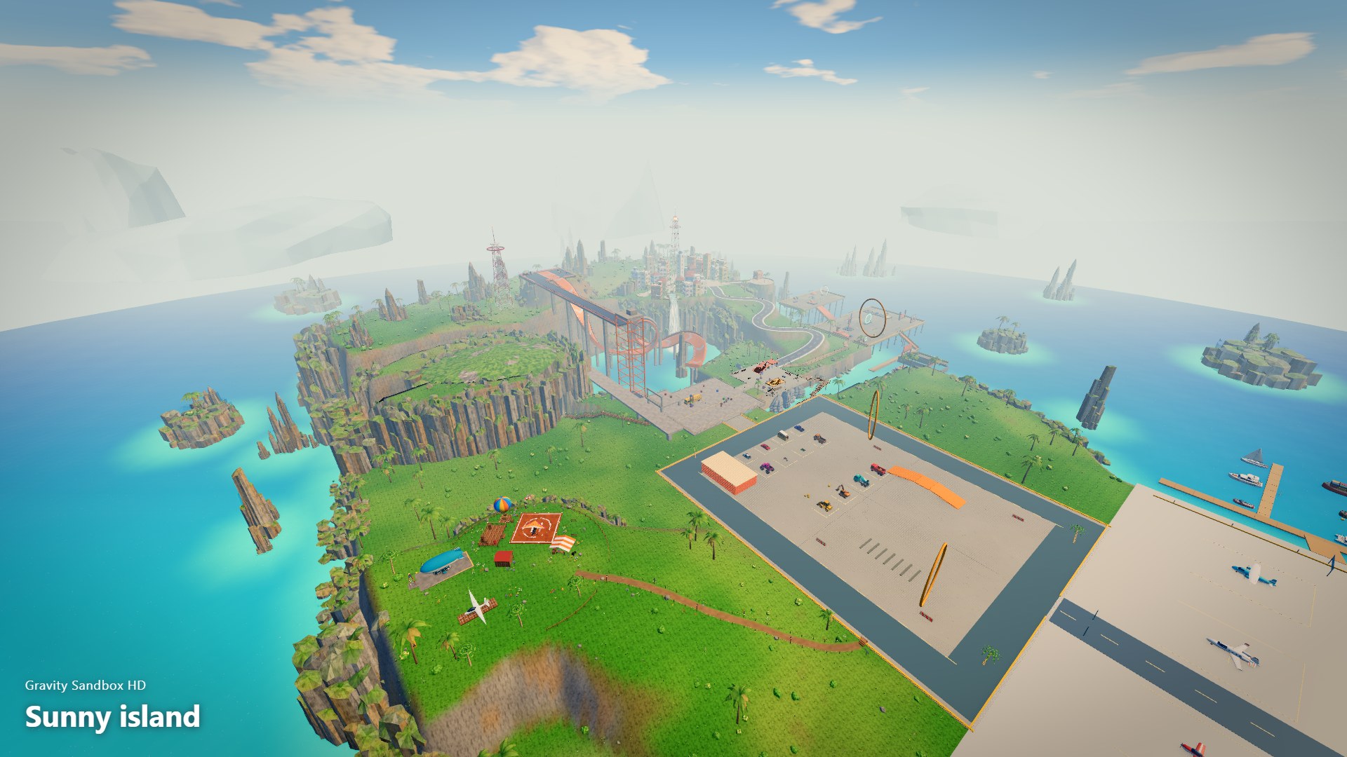 Gravity Sandbox HD screenshot 1