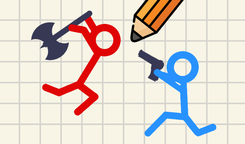 Drawn Little Men Battle game cover