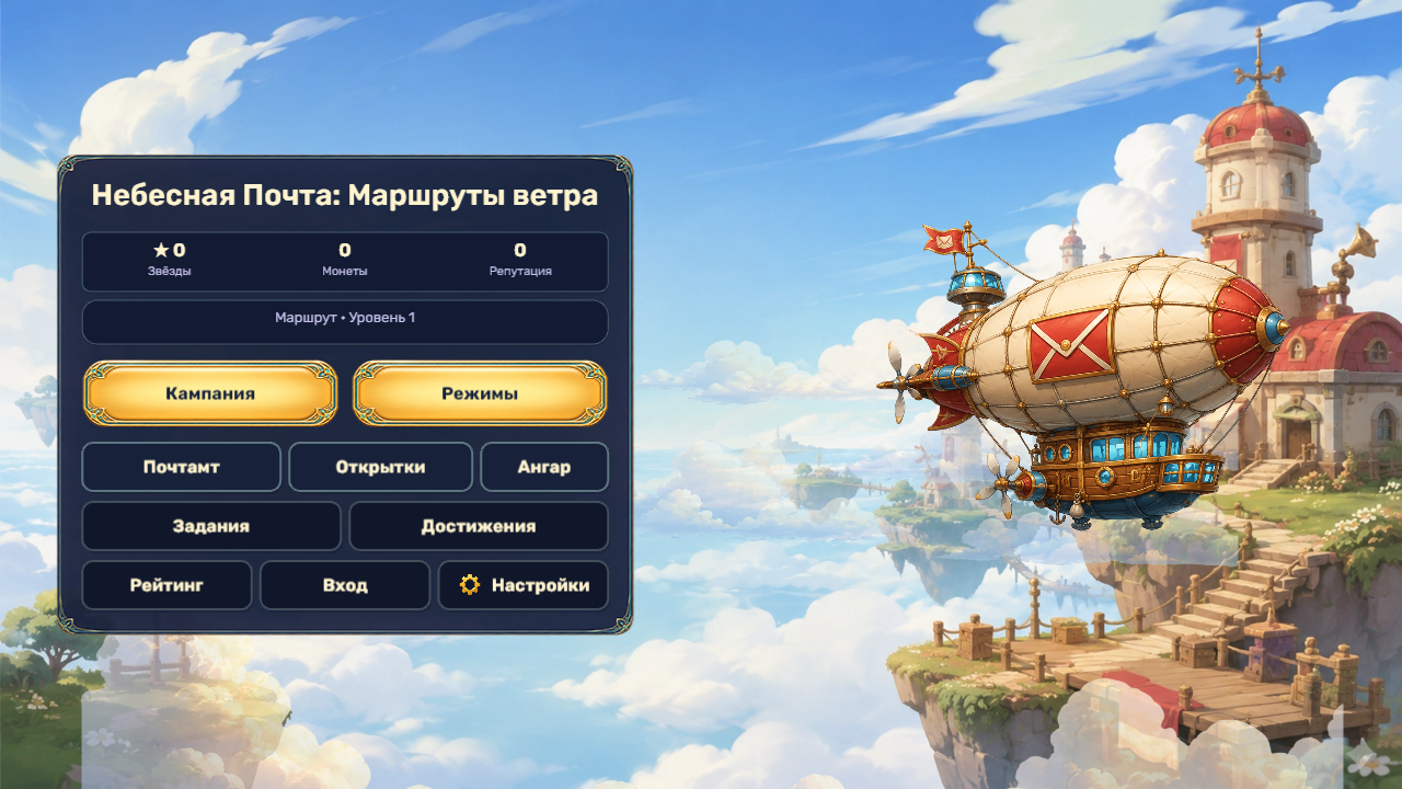 Небесная почта: Маршруты ветра — screenshot 1