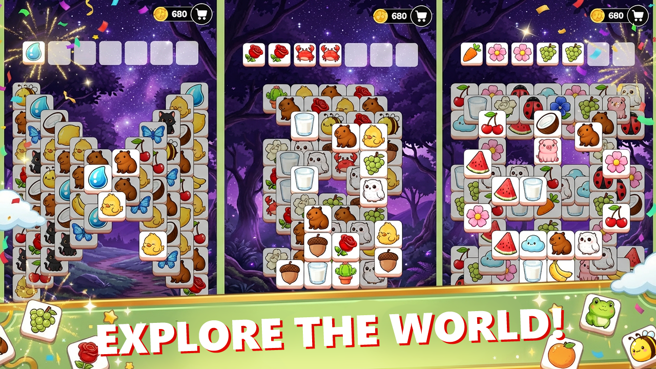 Tile Match: Around the World screenshot