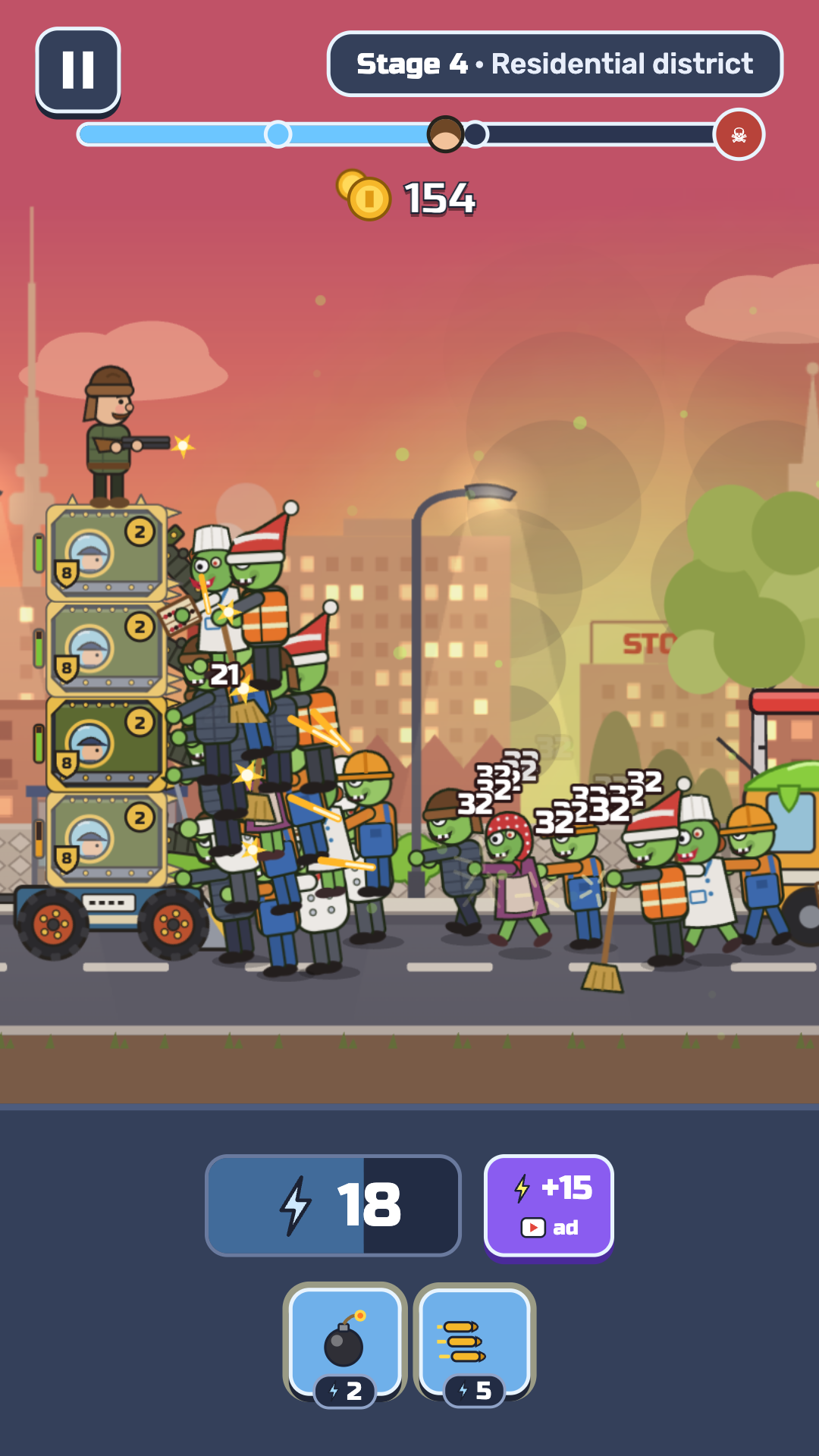 Uncle Vasya: Zombies in the Yard screenshot 5