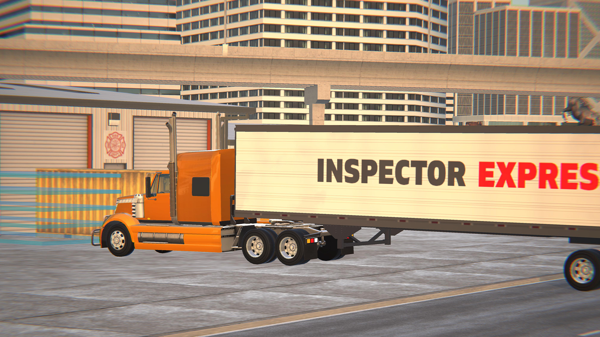 American Truck Car Driving screenshot