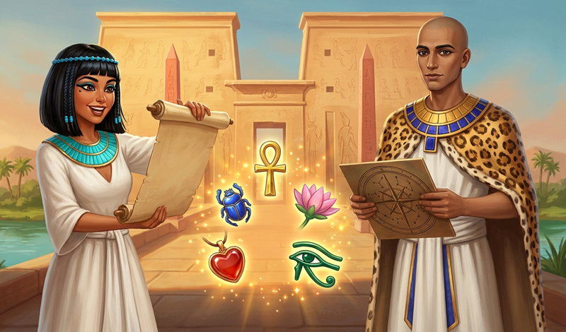 Ancient Egypt: The Feather of Truth game cover