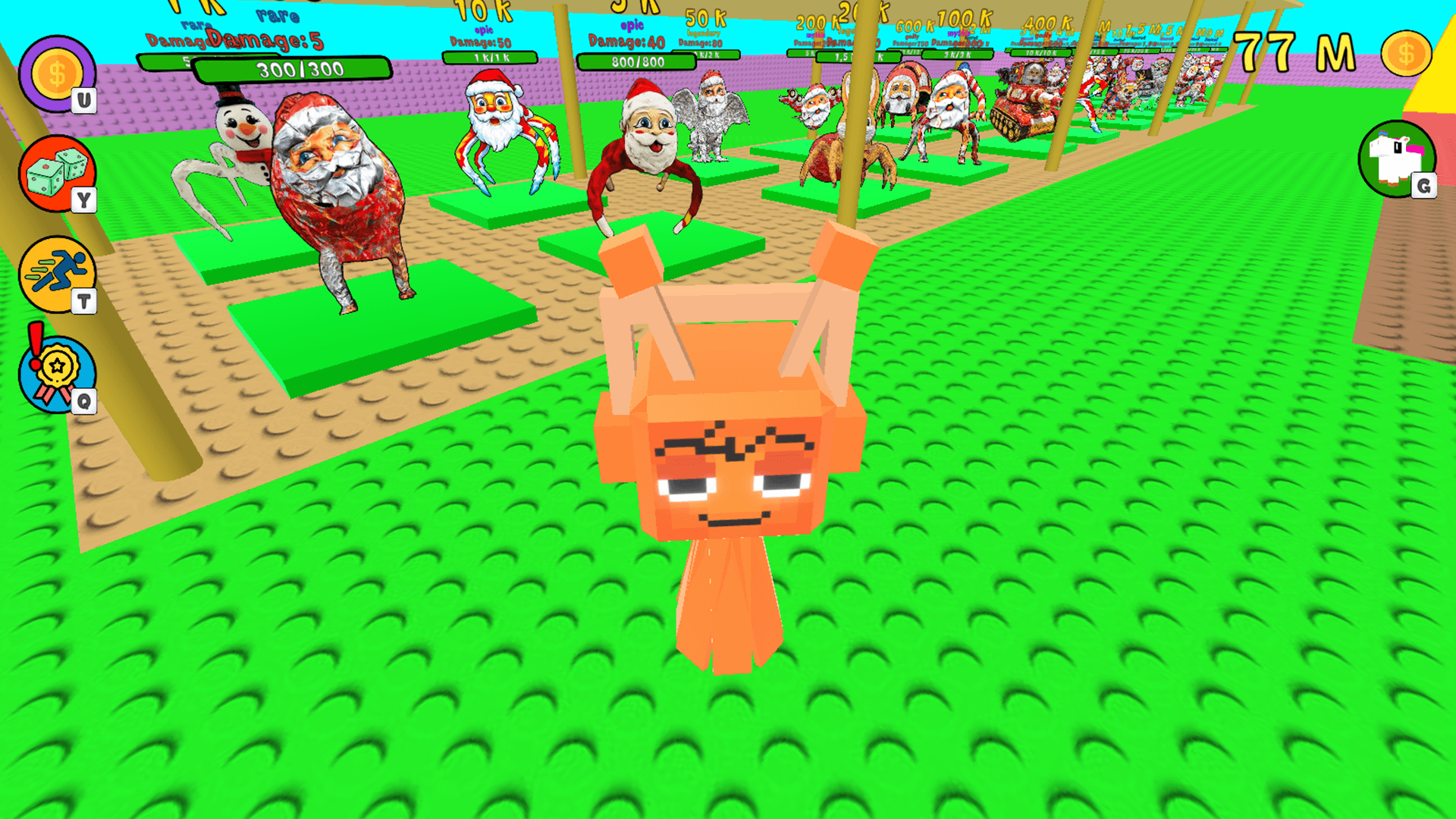 Plants Vs Brainrots Sprunki Mod 3D Sandbox — screenshot 1
