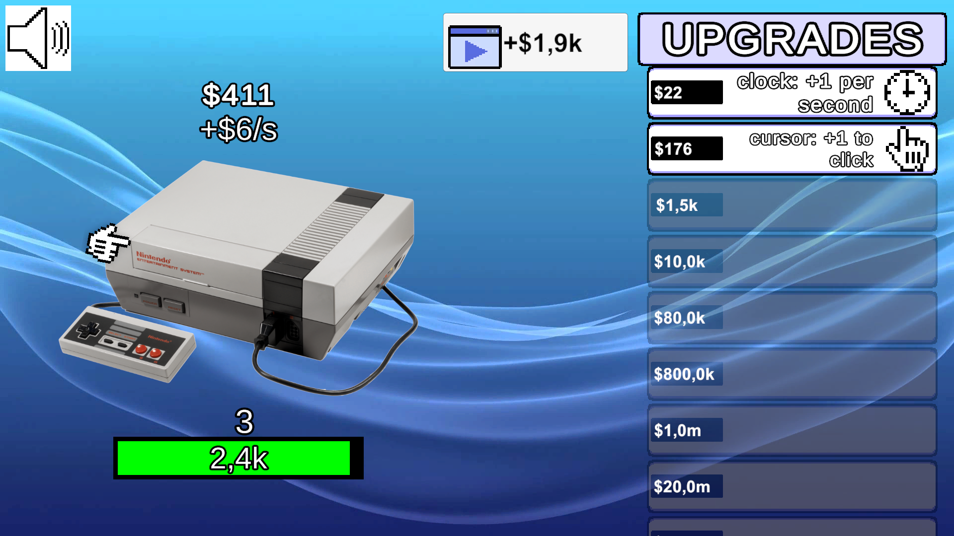 Console Evolution: Clicker! screenshot