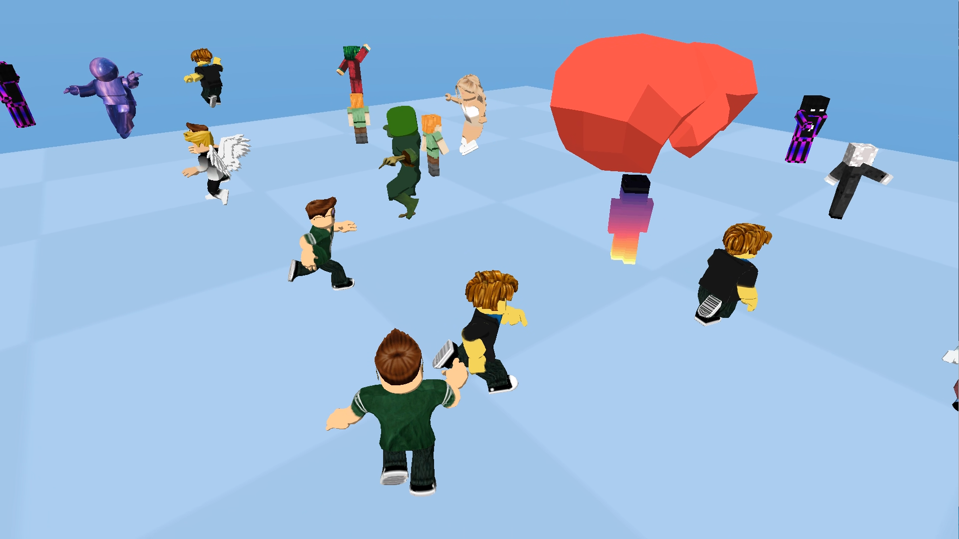 Mines vs Robls: Obby platform screenshot