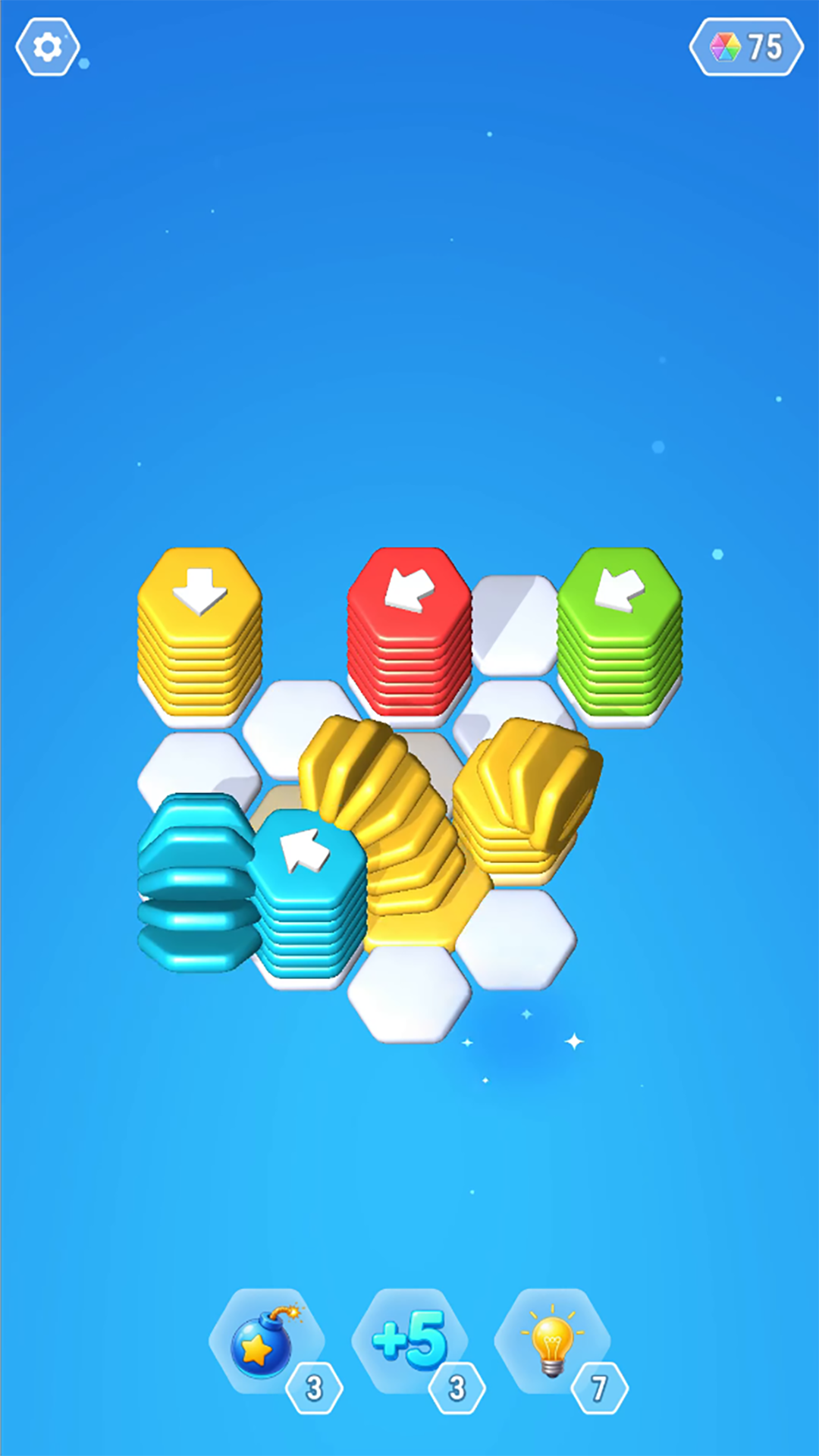 Hexa Arrows Puzzle screenshot 13