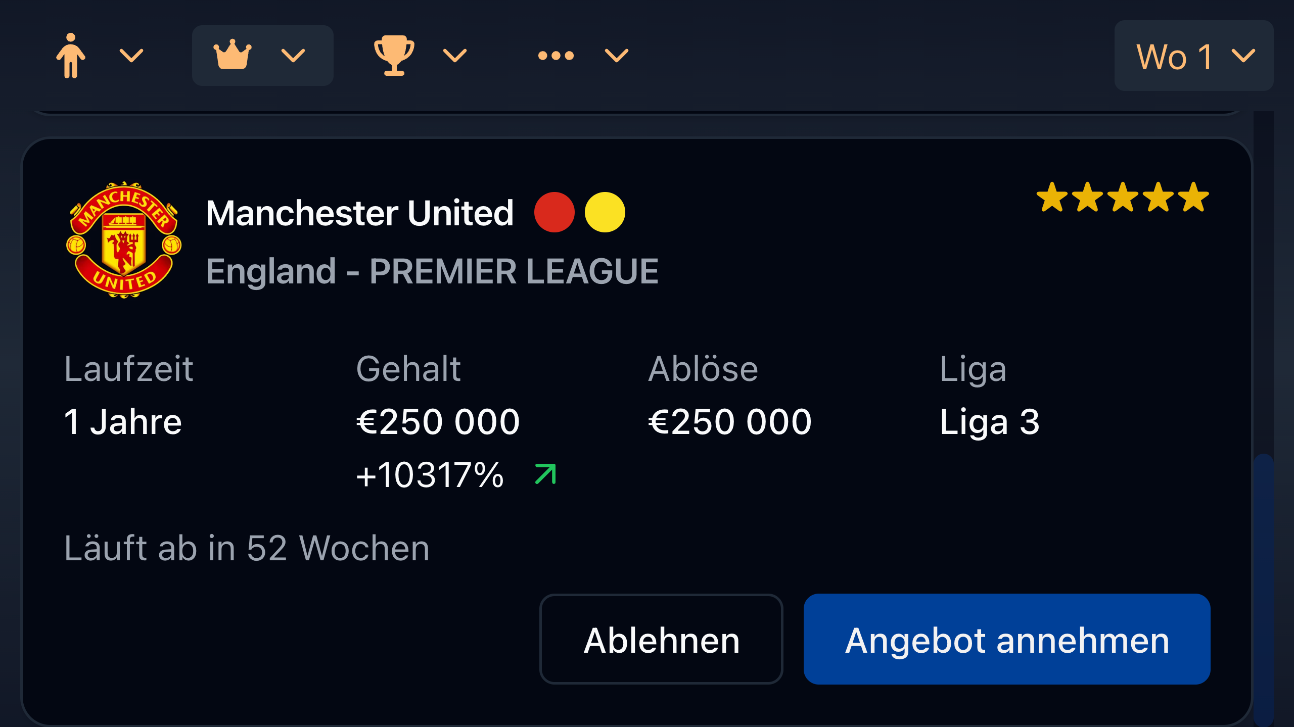 Football Career Simulator screenshot 214