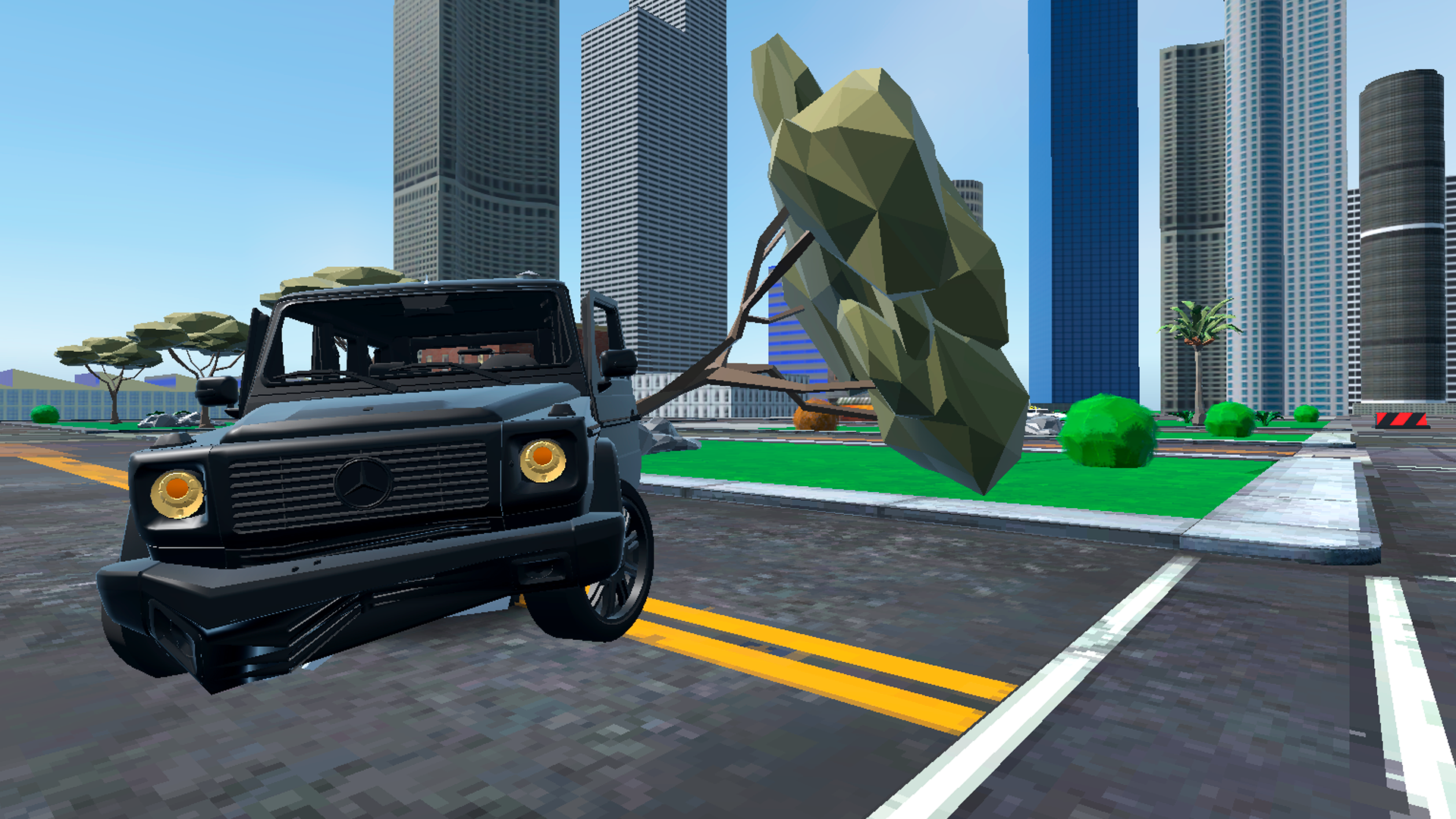 Drift In The City: Car Destruction 3D screenshot