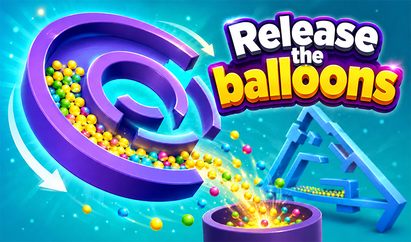 Release the balloons game cover