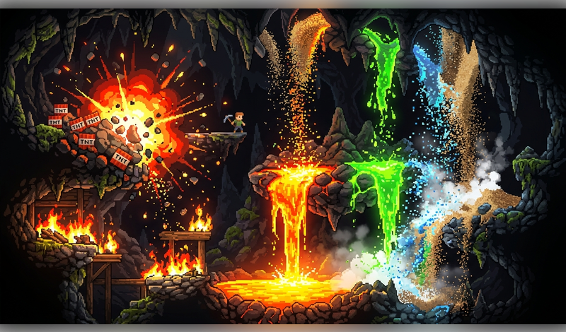 Pixel Sandbox: God Simulator game cover