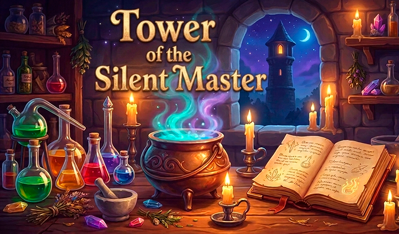 Tower of the Silent Master game cover