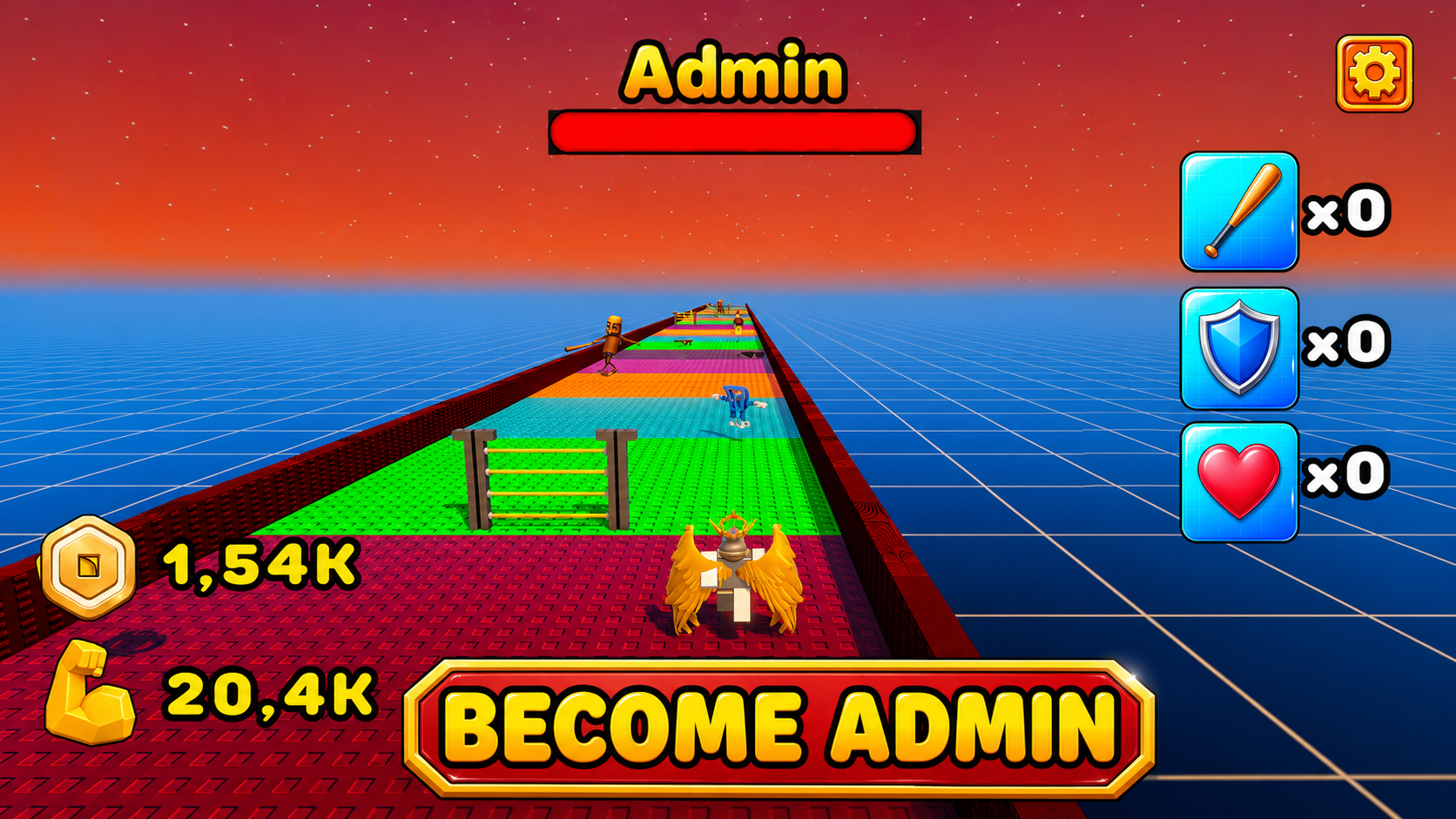 Noob Run: Become Admin — screenshot 2