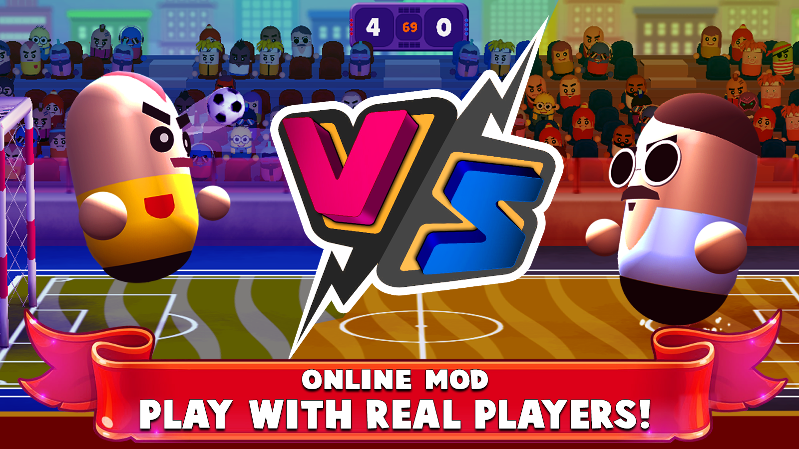 2 Player Head Soccer screenshot