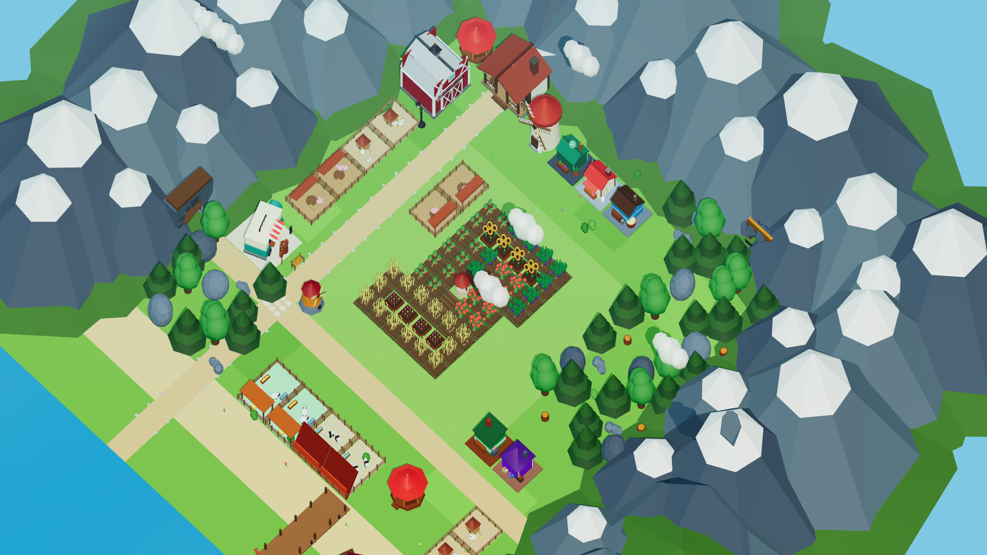 Уютная 3D ферма — screenshot 1