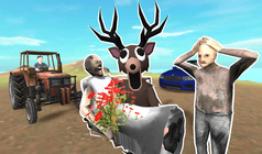 Granny and Deer Cannibal: Scary Romance