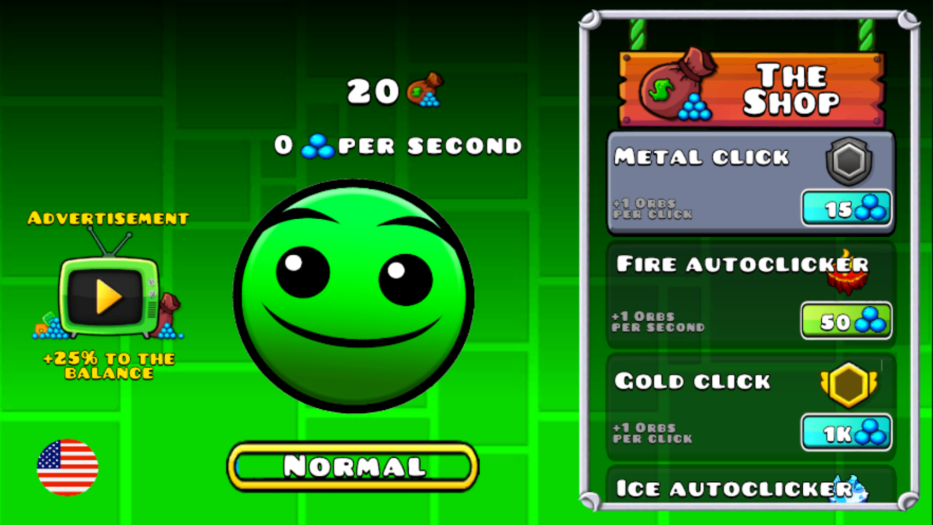 Geo-Clicker: Evolution of the geometry of darkness — screenshot 3