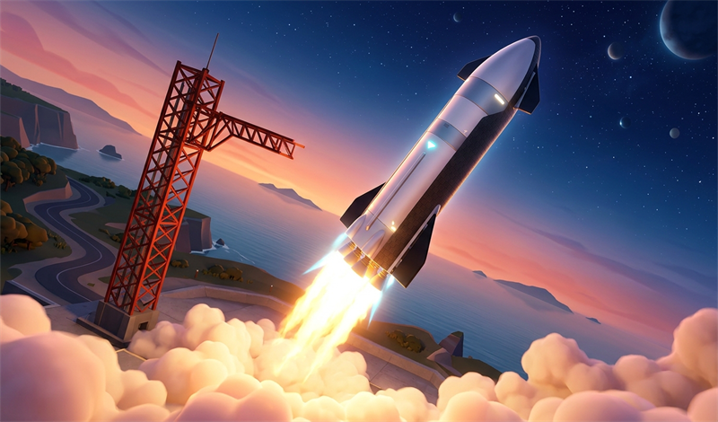 Space Y: Rocket Launch 3D game cover