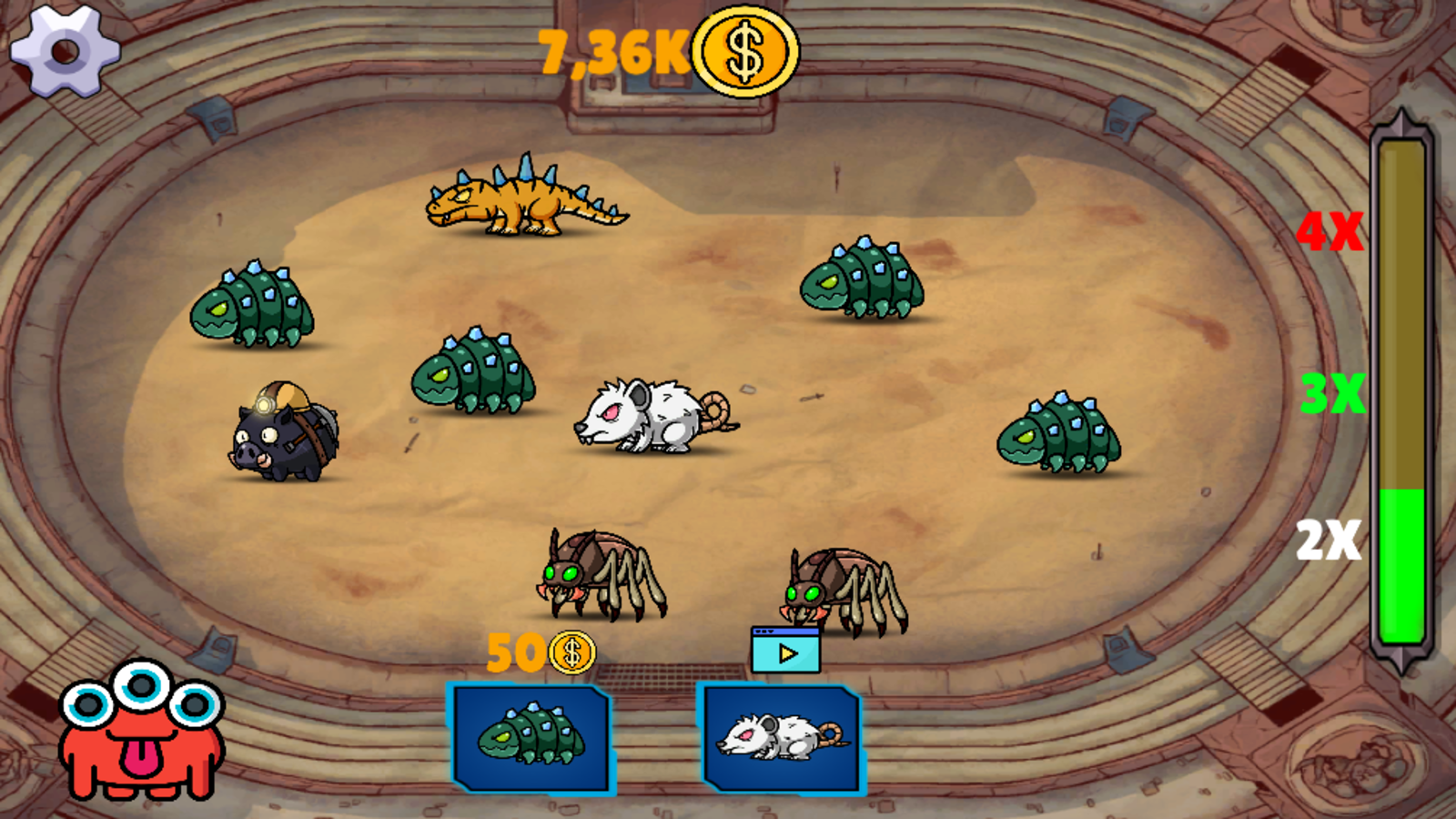 The evolution of fantastic monsters screenshot