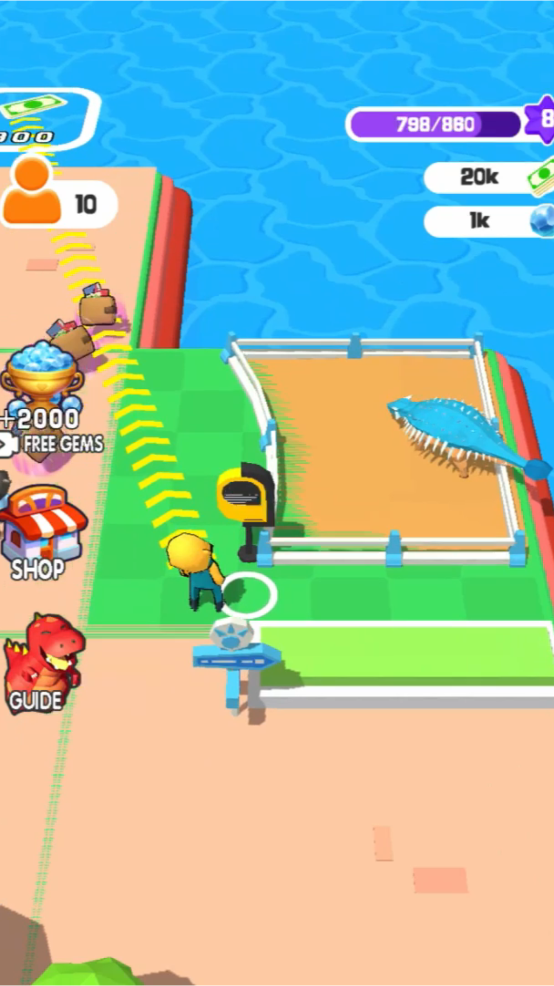 Dino Tycoon - 3D Building screenshot 5