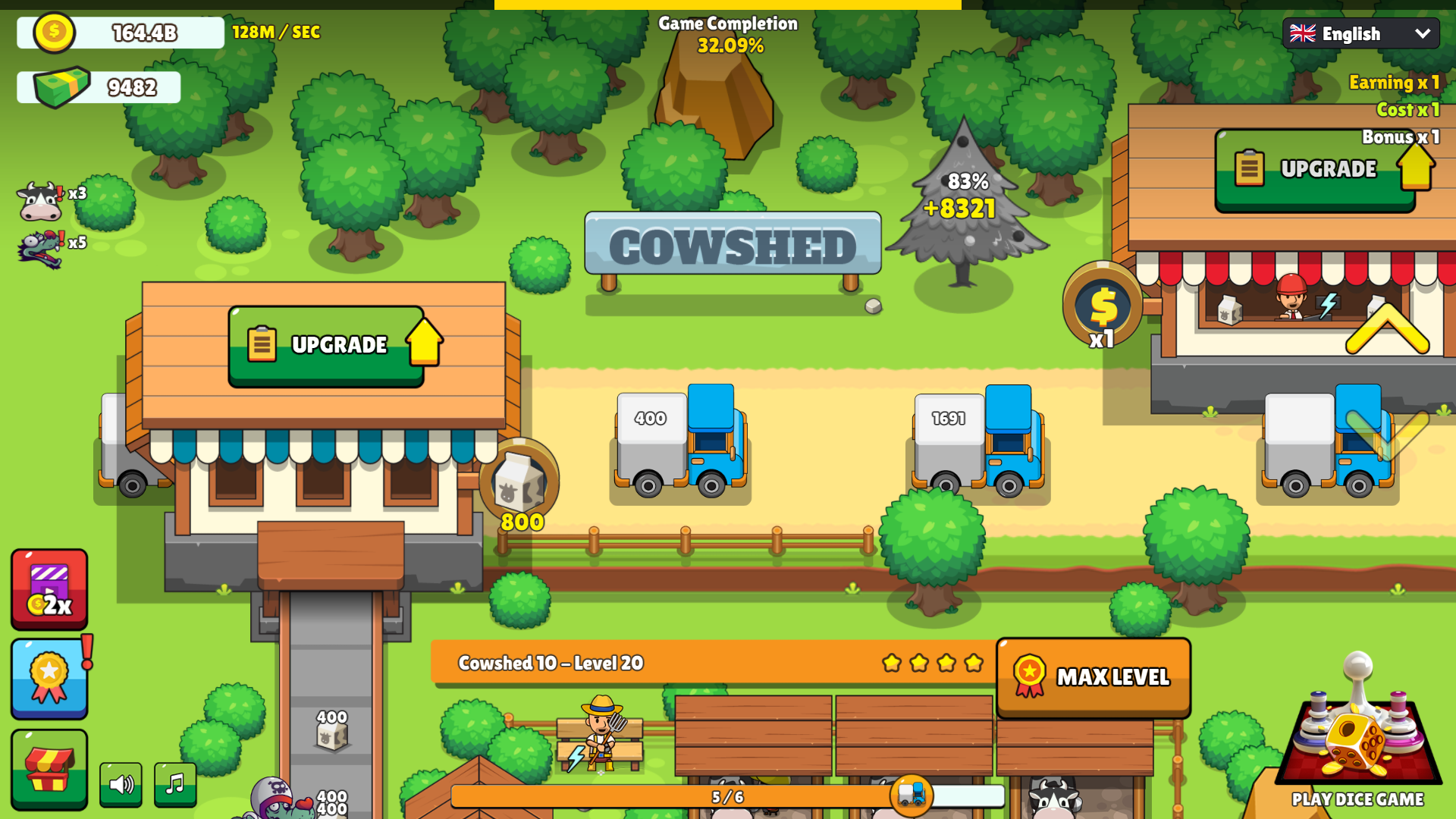 Idle Cowshed — screenshot 3