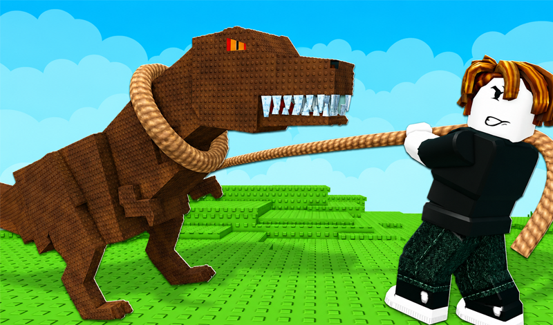 Tame animals! Obby Tycoon 3D Simulator game cover