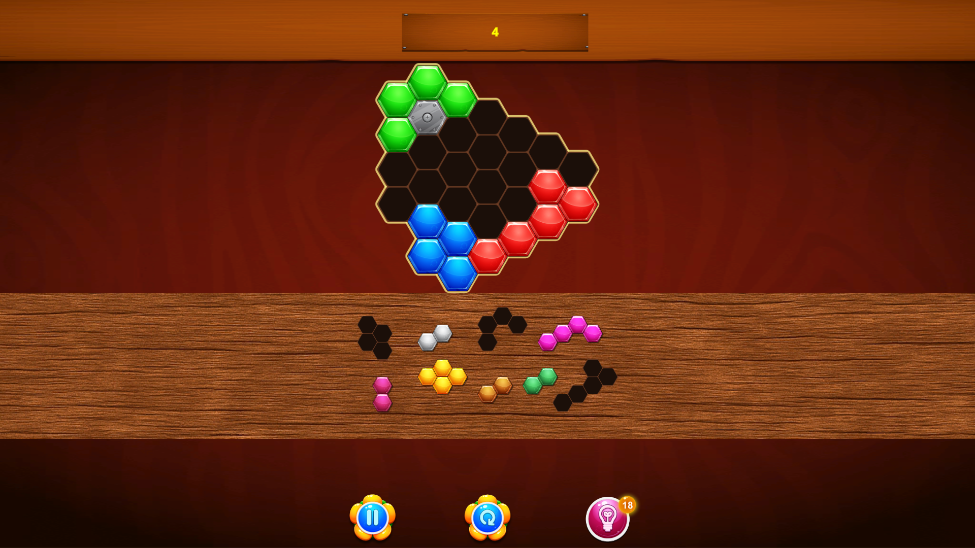 Hexa Block: Honey Cells — screenshot 4