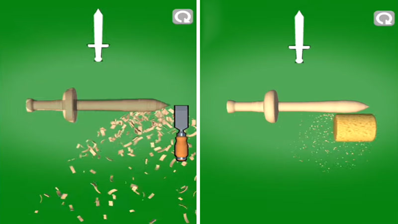 Wood Turning Wood Carving ASMR Processing screenshot