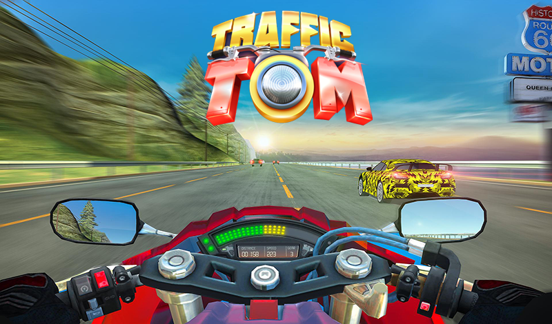 Traffic Tom game cover