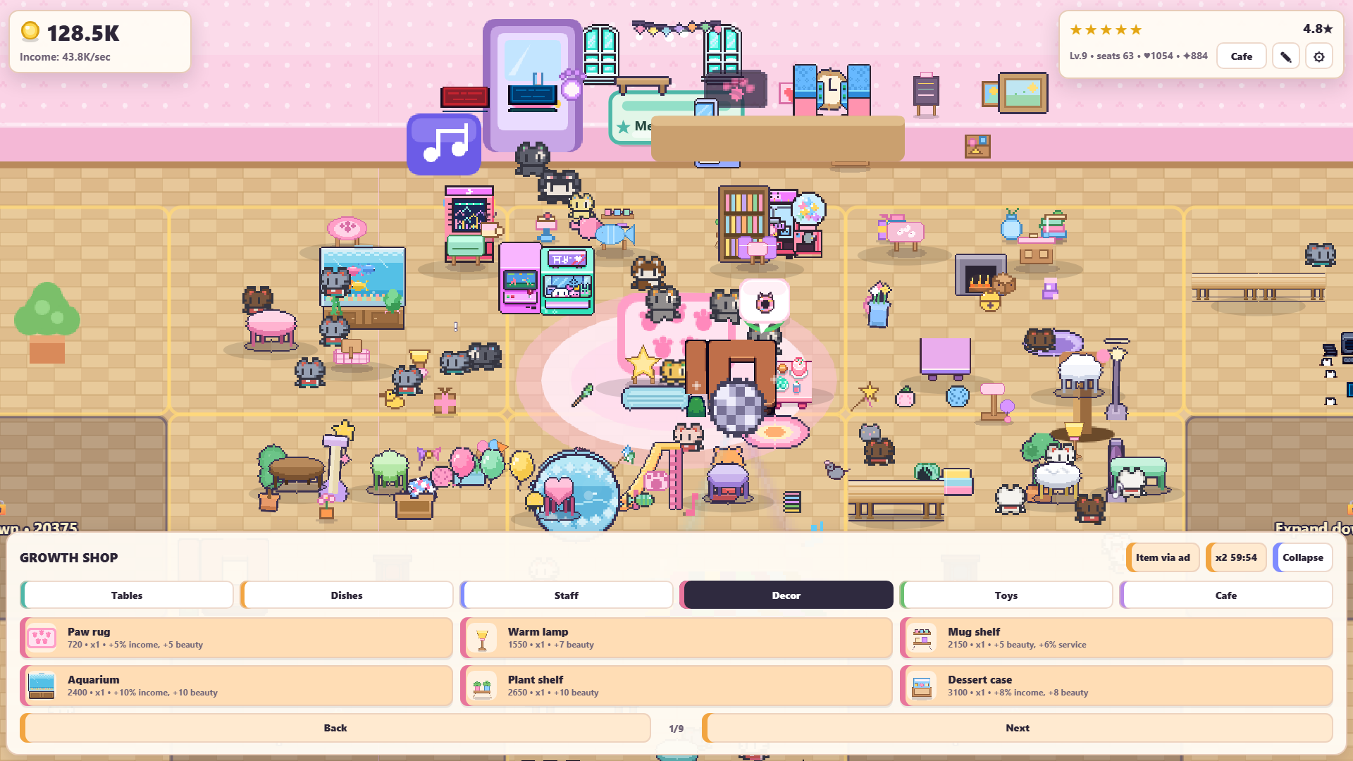 Kotokafe Taikun - Create Your Dream Cafe — screenshot 10