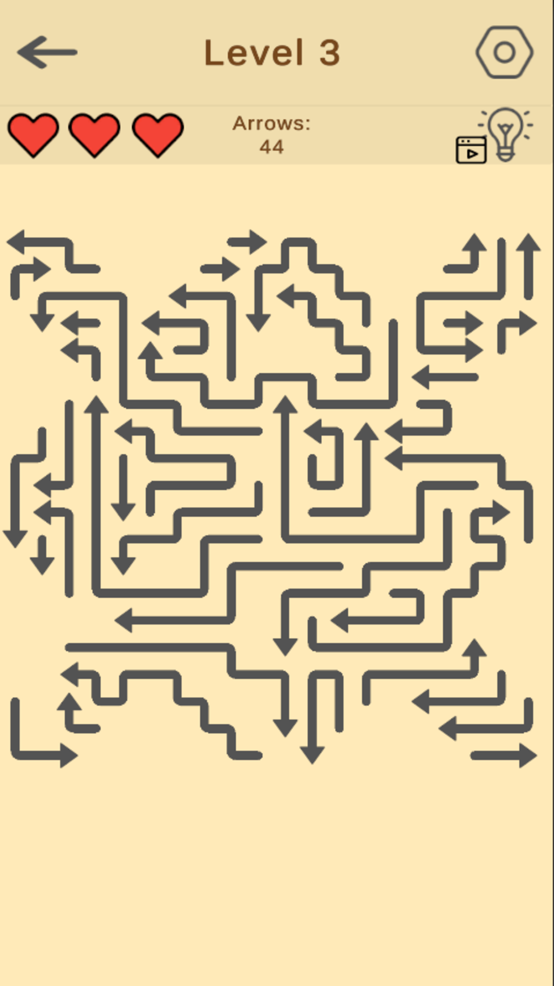Untangle the arrows screenshot 4