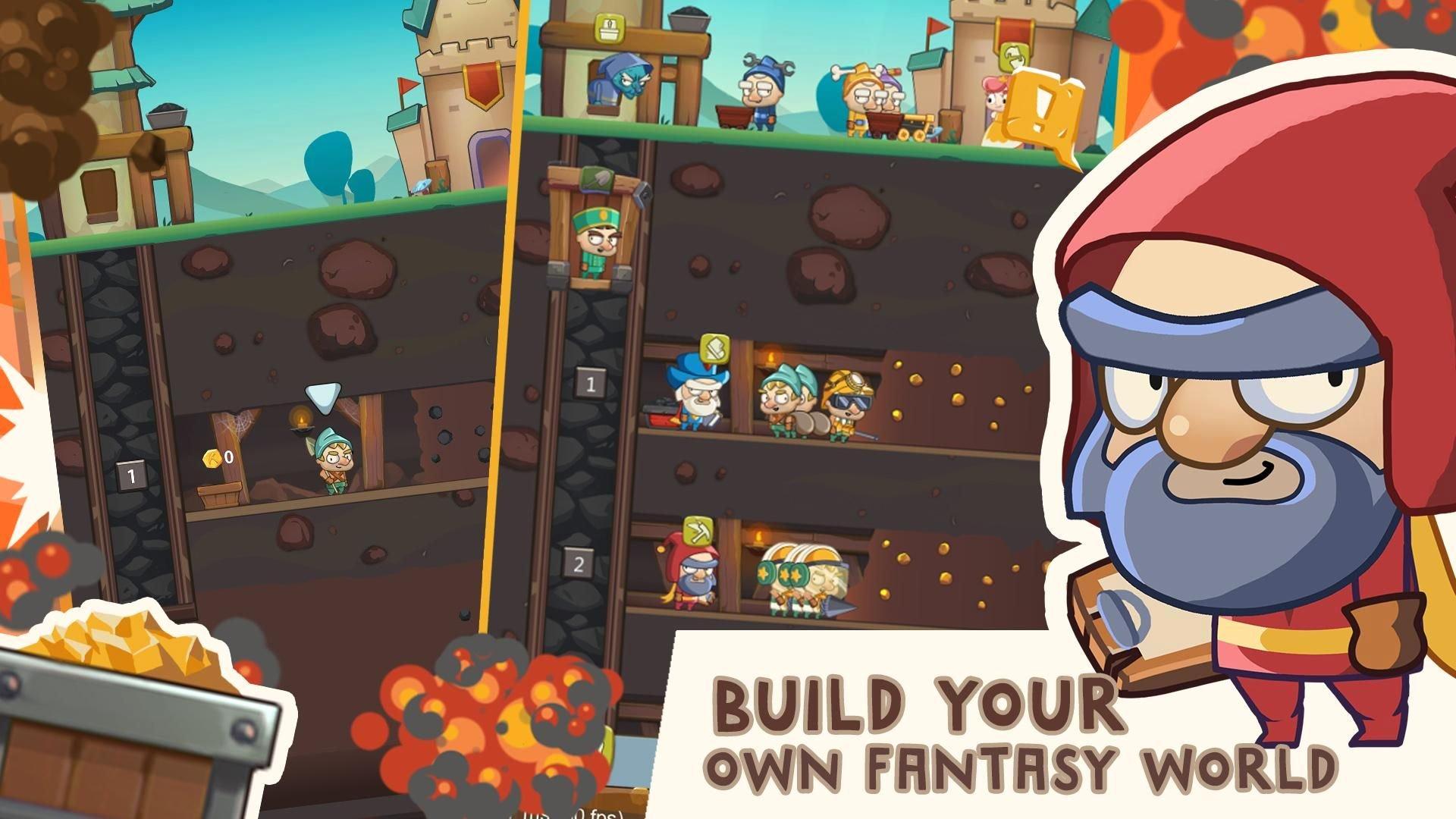 Miner Tycoon Dwarfs screenshot