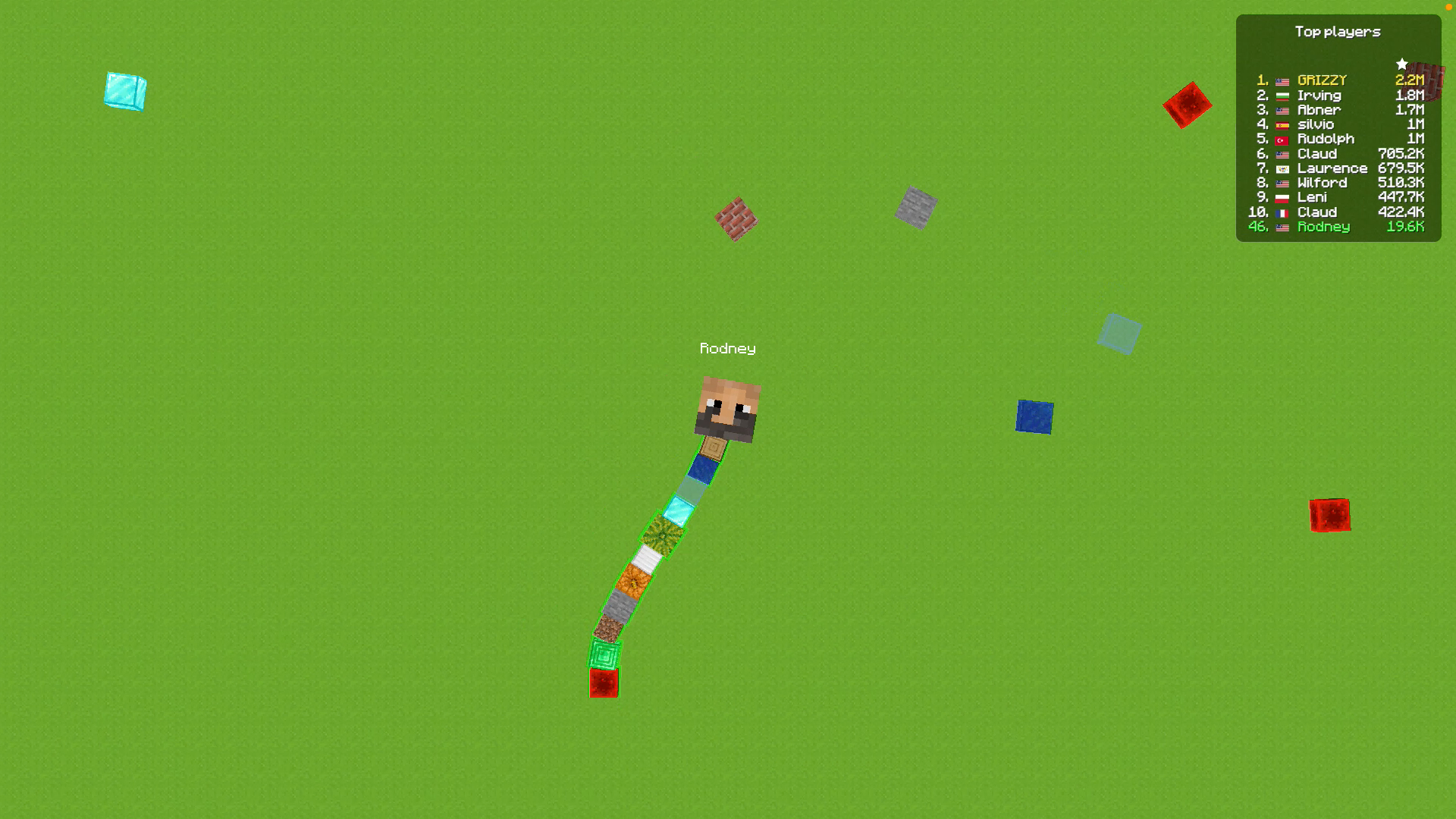 SlitherCraft.io screenshot