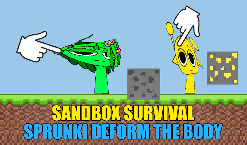 Sandbox Survival Sprunki Deform the body game cover