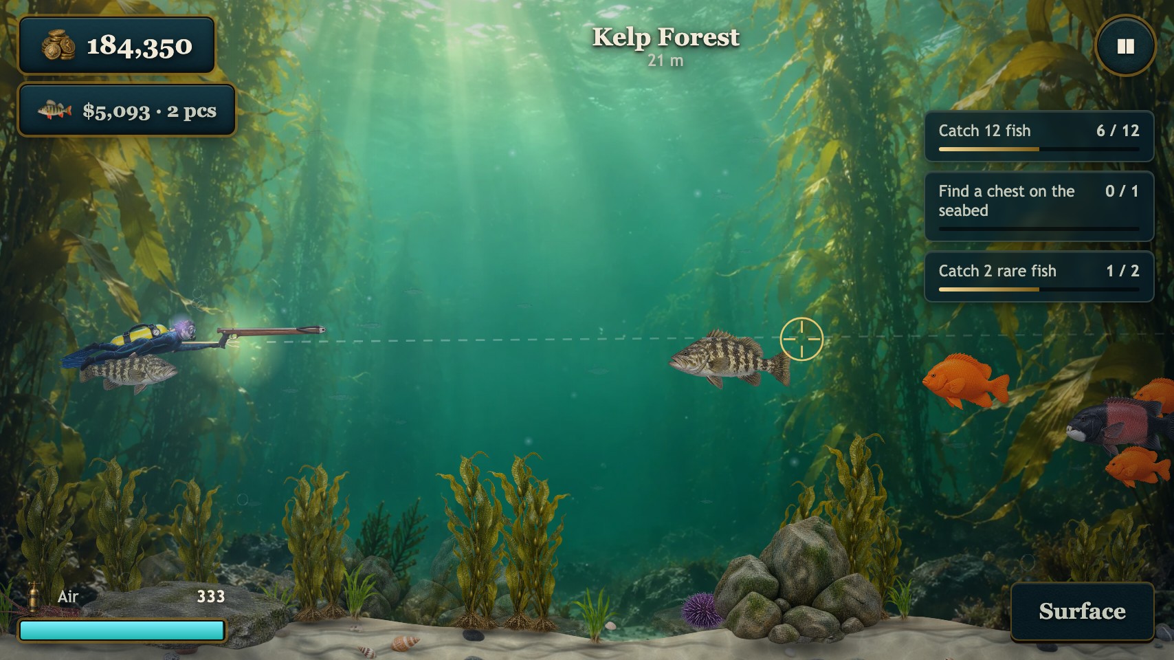 Spearfishing: Deep Sea Hunt screenshot 8