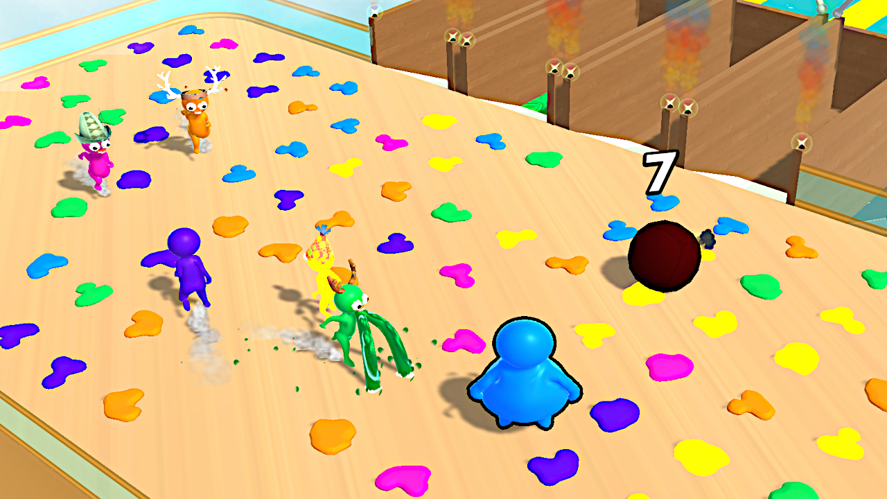 Bubble Race Party screenshot